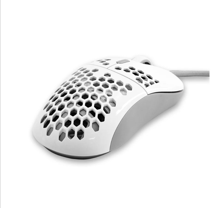 G-Wolves Hati Gaming Mouse - White Glossy - Gaming mouse - Optic - 6 buttons - White