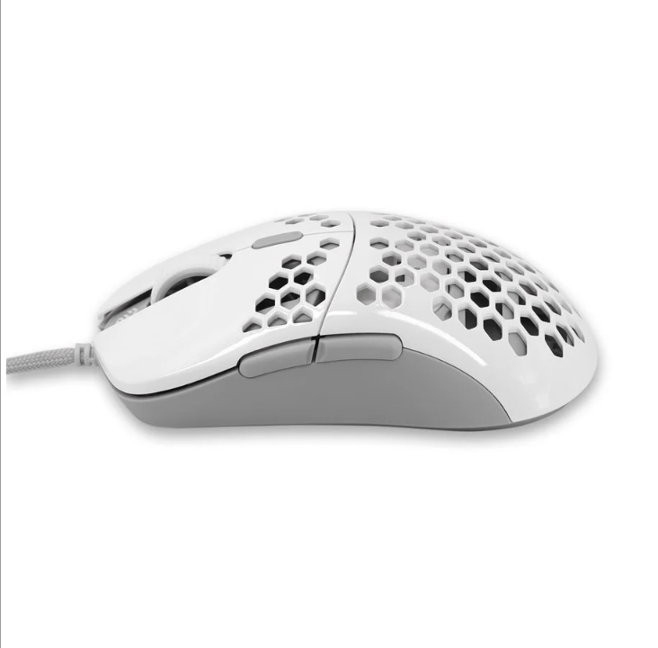 G-Wolves Hati Gaming Mouse - White Glossy - Gaming mouse - Optic - 6 buttons - White