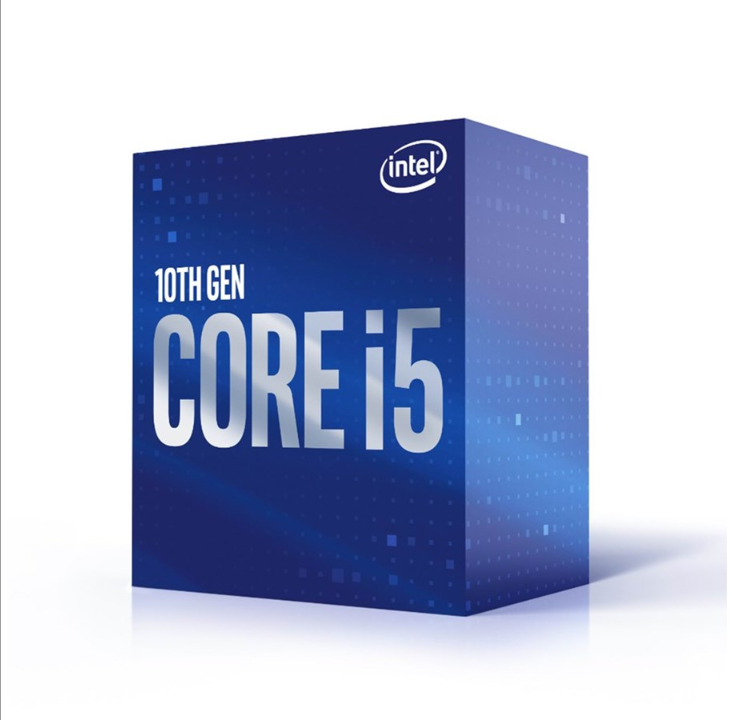 Intel Core i5-10400 Comet Lake CPU - 6 核 - 2.9 GHz - Intel LGA1200 - Intel 盒装（带冷却器）