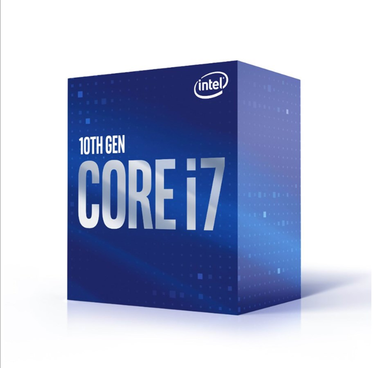 Intel Core i7-10700 Comet Lake CPU - 8 核 - 2.9 GHz - Intel LGA1200 - Intel 盒装（带冷却器）