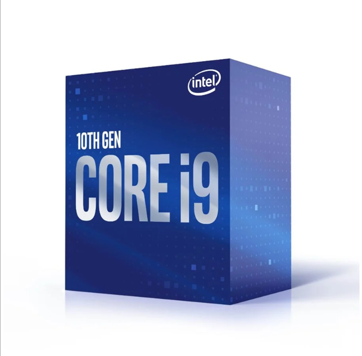 وحدة المعالجة المركزية Intel Core i9-10900 Comet Lake - 10 نواة - 2.8 جيجا هرتز - Intel LGA1200 - Intel Boxed (مع مبرد)