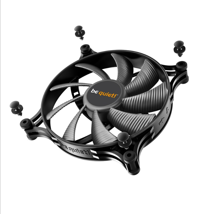 be quiet! Shadow Wings 2 140 - Chassis fan - 140mm - Black - 15 dBA