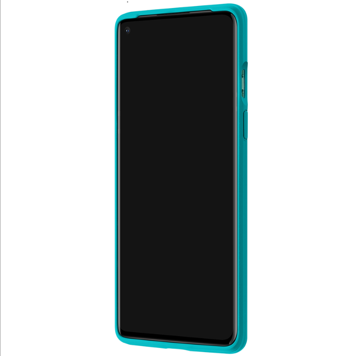 OnePlus 8 - Sandstone Bumper Case - Cyan