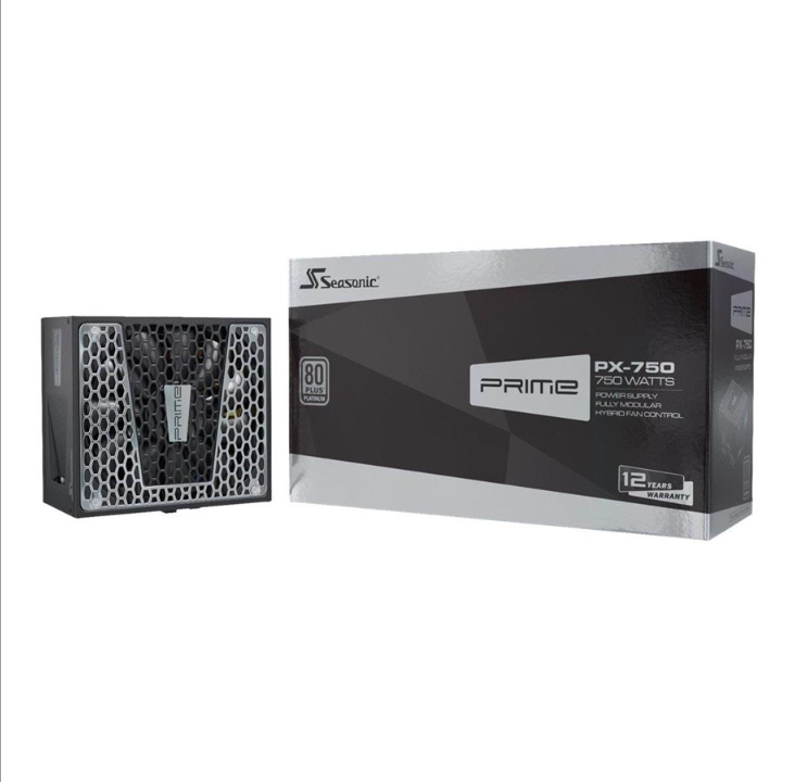 Seasonic Prime PX 750 power supply - 750 Watt - 135 mm - 80 Plus Platinum certificate