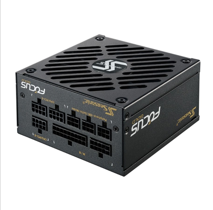 Seasonic Focus SGX 500 power supply - 500 Watt - 120 mm - 80 Plus Gold certificate