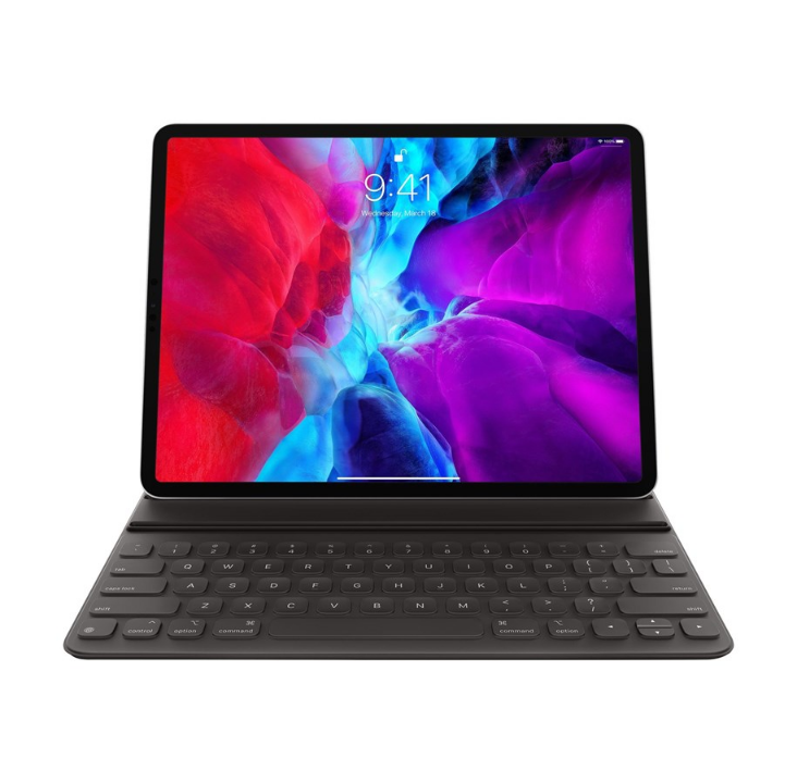 Apple Smart Keyboard Folio for 12.9" iPad Pro (2018 & 2020) - English - Keyboard & Folio set - English - Black