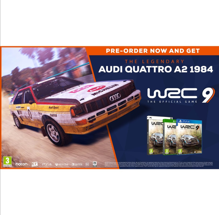 WRC 9 - 索尼 PlayStation 4 - 赛车
