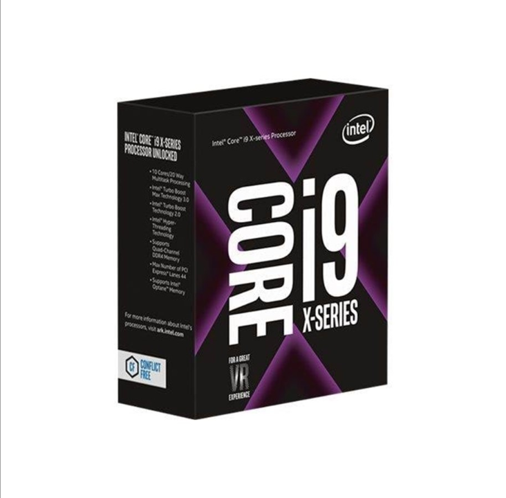 Intel Core i9 10940X X-series / 3.3 GHz processor CPU - 14 cores - 3.3 GHz - Intel LGA2066 - Bulk (without cooler)