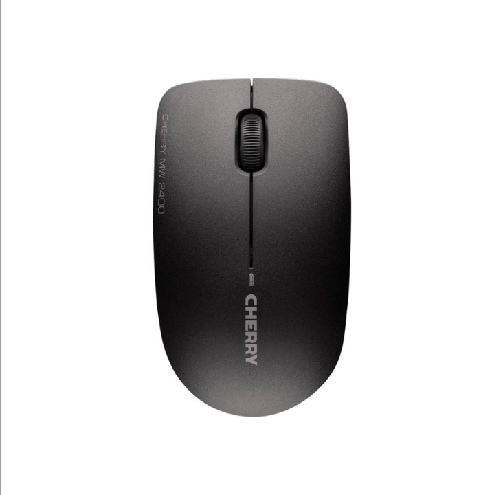 Cherry MW 2400 - Mouse - Optic - 3 buttons - Black