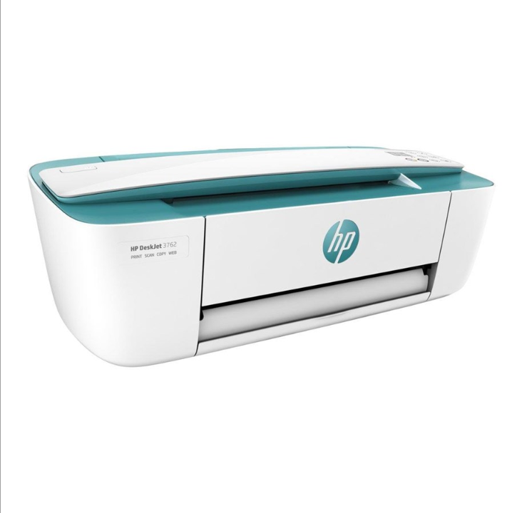 HP Deskjet 3762 一体机 - 紧凑型 - 多功能 - WiFi 喷墨打印机 多功能 - 彩色 - 墨水