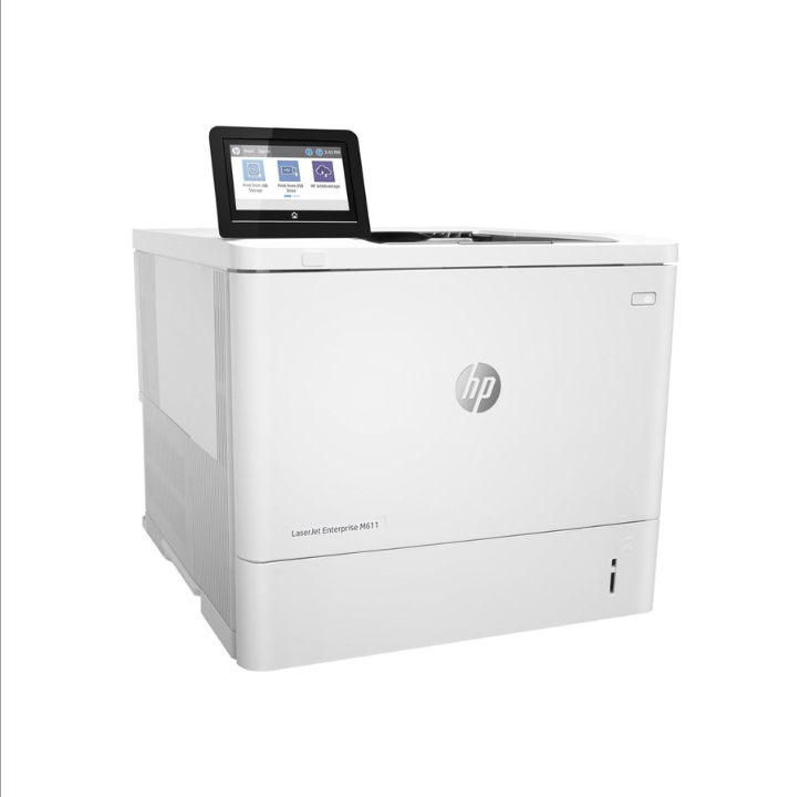 HP LaserJet Enterprise M611dn 单色激光打印机 - 单色 - 激光