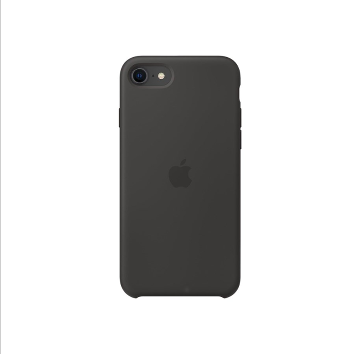 Apple iPhone 7/8/SE 硅胶保护壳 - 黑色