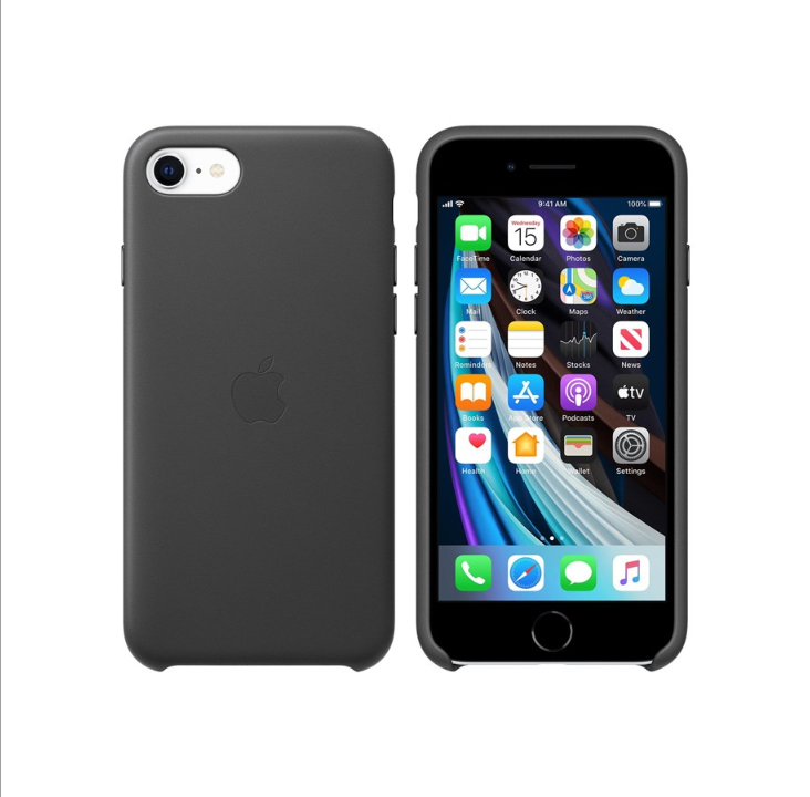 Apple iPhone 7/8/SE Silicone Case - Black