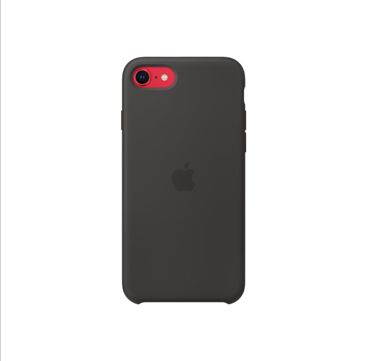 Apple iPhone 7/8/SE Silicone Case - Black