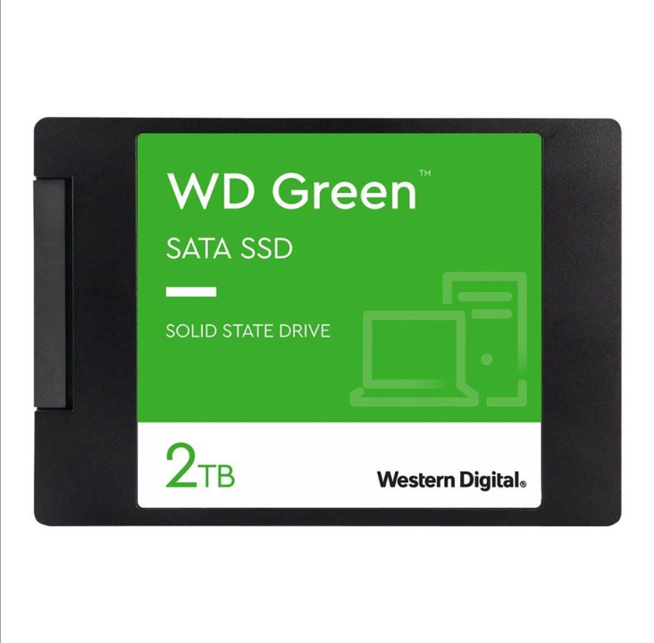 WD Green SSD - 2 تيرابايت - SATA-600 - 2.5 بوصة