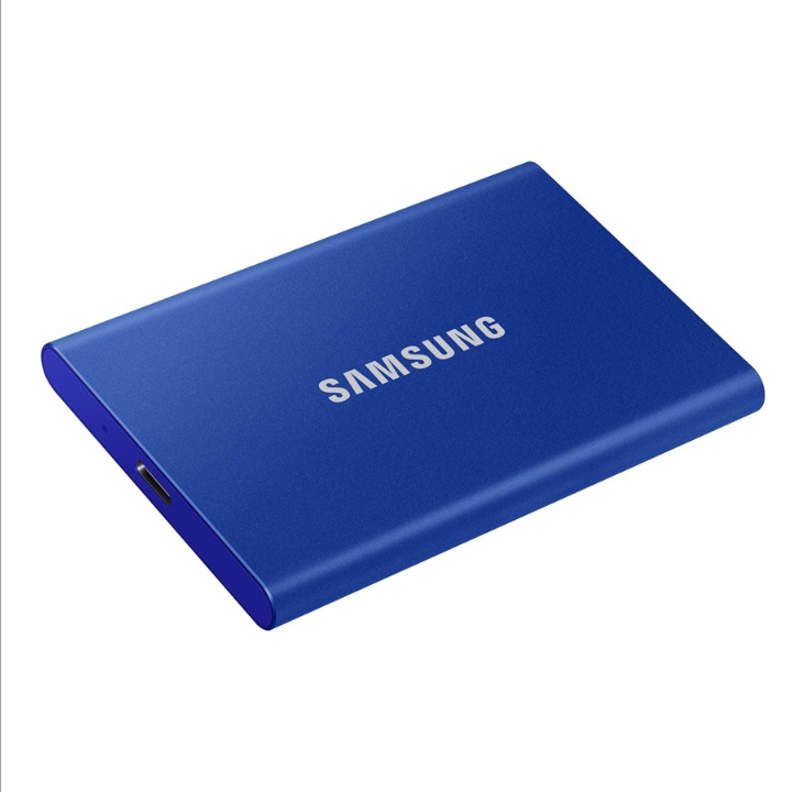 Samsung SSD المحمول T7 - ​​500 جيجا بايت - Bl? - SSD خارجي - USB 3.2 الجيل الثاني