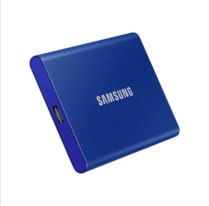 Samsung Portable SSD T7 - 500GB - Bl? - External SSD - USB 3.2 Gen 2