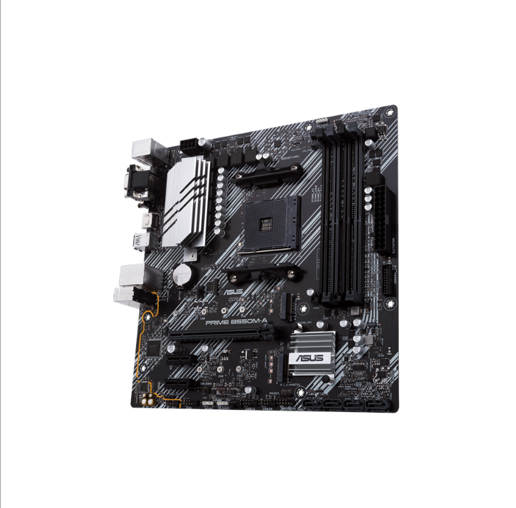 ASUS PRIME B550M-A Motherboard - AMD B550 - AMD AM4 socket - DDR4 RAM - Micro-ATX