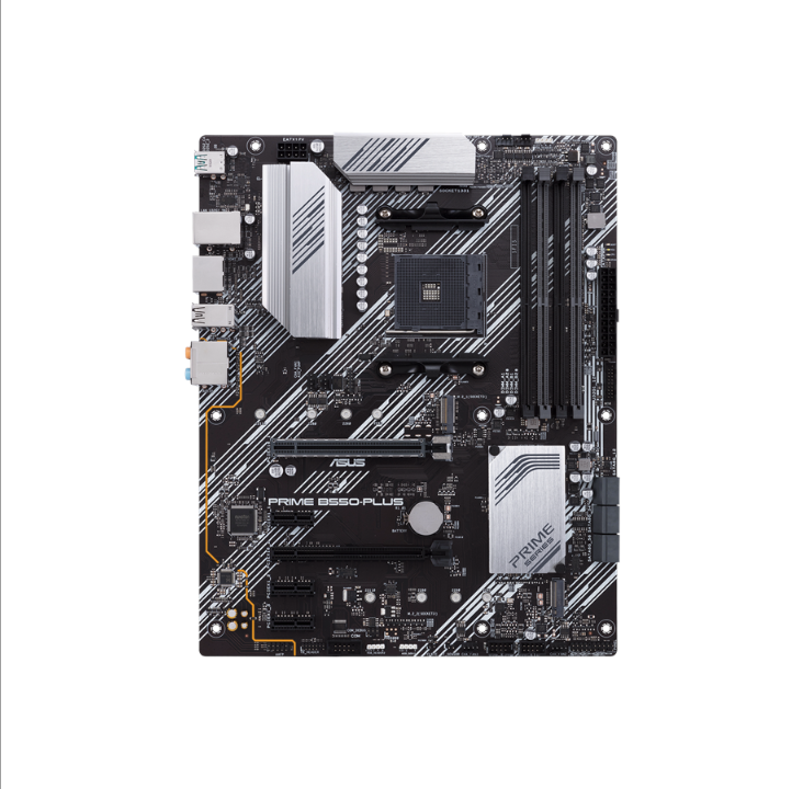 ASUS PRIME B550-PLUS Motherboard - AMD B550 - AMD AM4 socket - DDR4 RAM - ATX