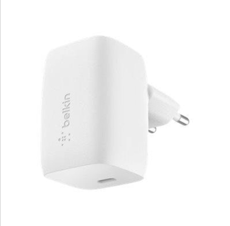 Belkin Mains Charger USB-C 60W GaN - white