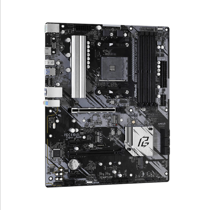 ASRock B550 PHANTOM GAMING 4 Motherboard - AMD B550 - AMD AM4 socket - DDR4 RAM - ATX