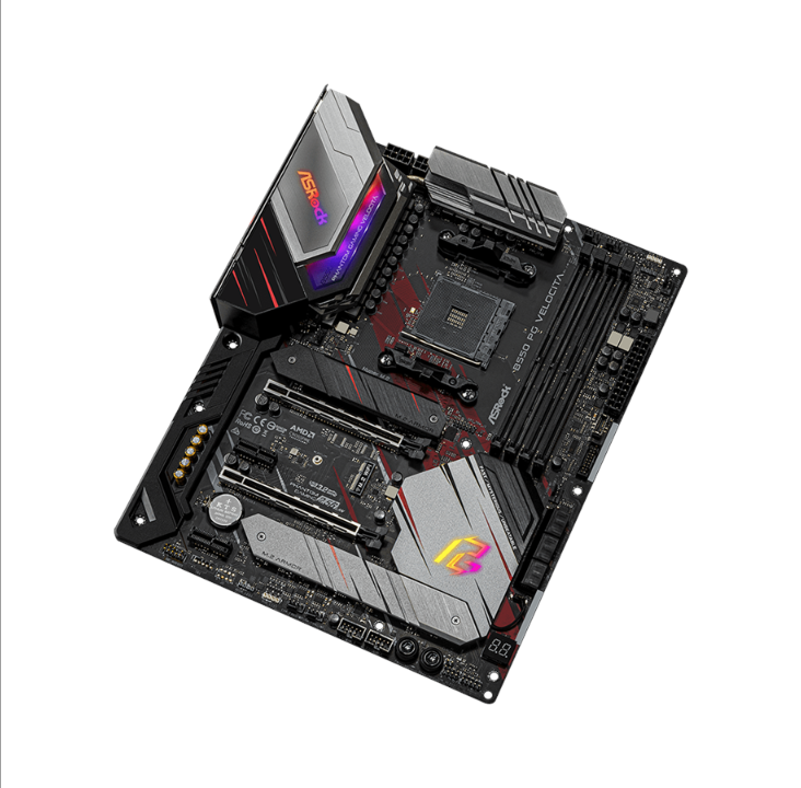 ASRock B550 Phantom Gaming Velocita Motherboard - AMD B550 - AMD AM4 socket - DDR4 RAM - ATX