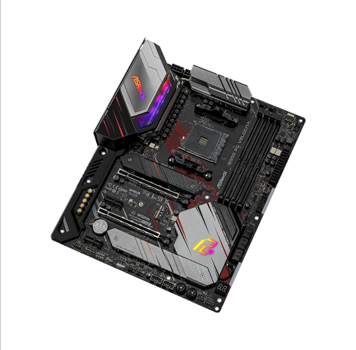 华擎 B550 Phantom Gaming Velocita 主板 - AMD B550 - AMD AM4 插槽 - DDR4 RAM - ATX