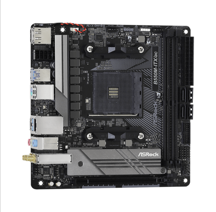 ASRock B550M-ITX/AC Motherboard - AMD B550 - AMD AM4 socket - DDR4 RAM - Mini-ITX