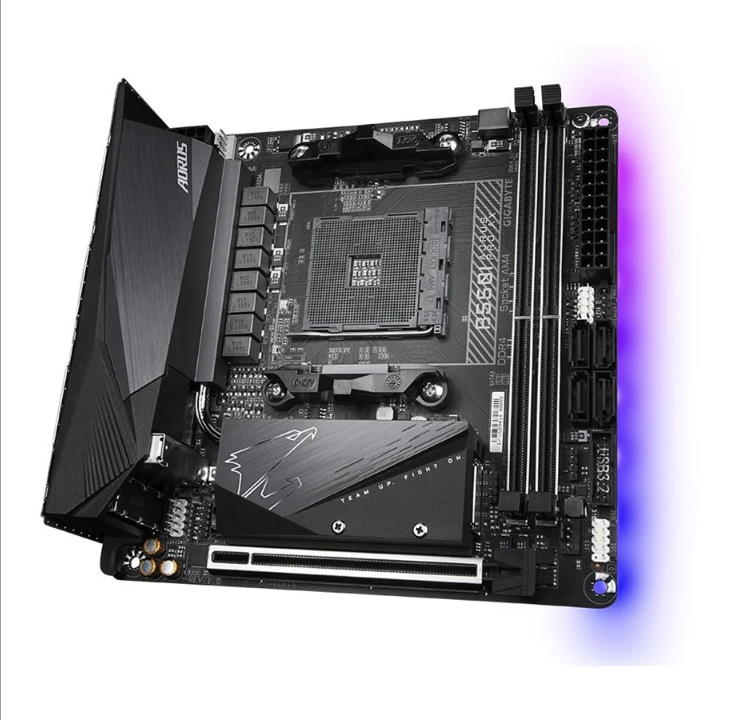GIGABYTE B550I AORUS PRO AX Motherboard - AMD B550 - AMD AM4 socket - DDR4 RAM - Mini-ITX