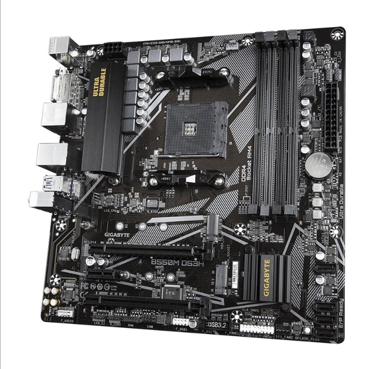 GIGABYTE B550M DS3H Motherboard - AMD B550 - AMD AM4 socket - DDR4 RAM - Micro-ATX