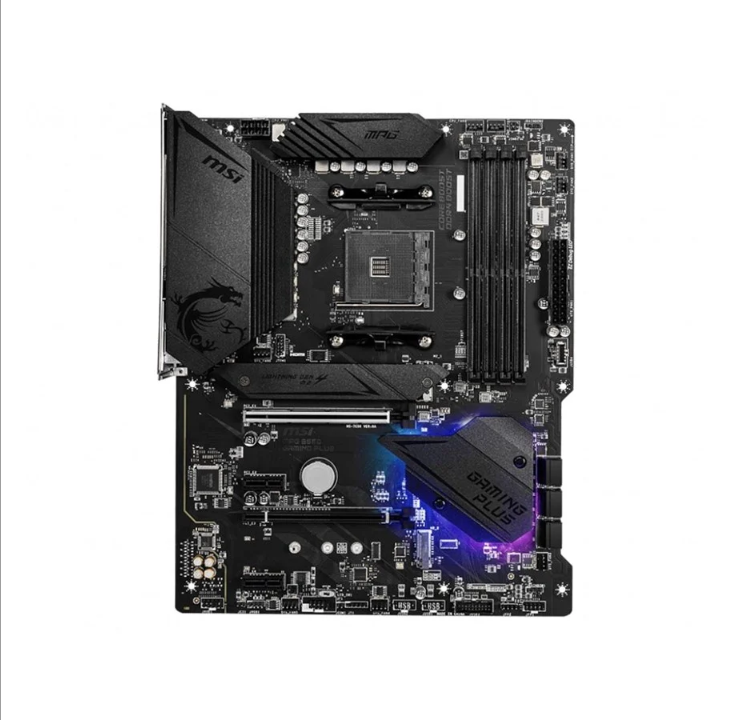 MSI MPG B550 GAMING PLUS Motherboard - AMD B550 - AMD AM4 socket - DDR4 RAM - ATX