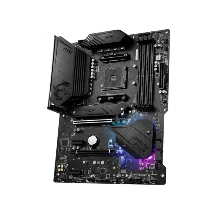 MSI MPG B550 GAMING PLUS Motherboard - AMD B550 - AMD AM4 socket - DDR4 RAM - ATX