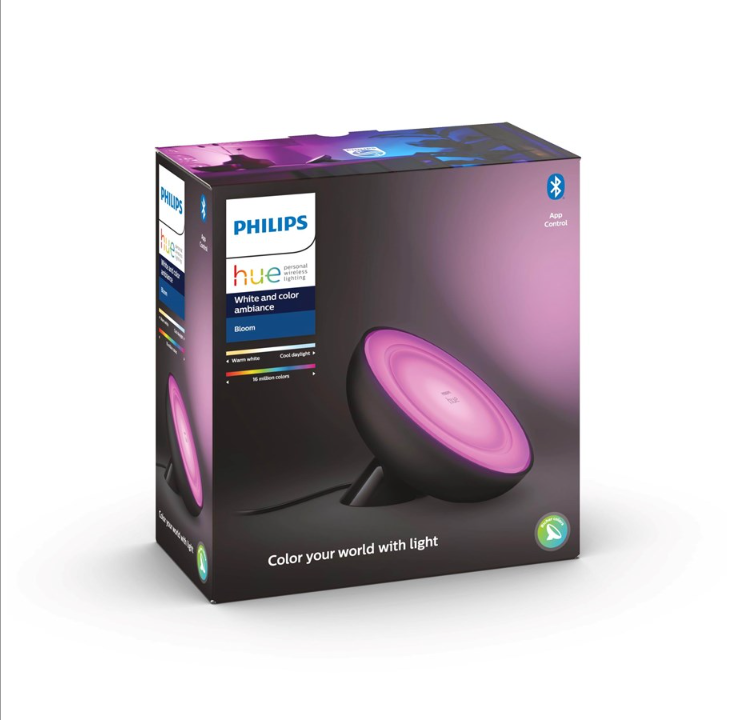 Philips Hue Bloom portable table lamp - BT - Black