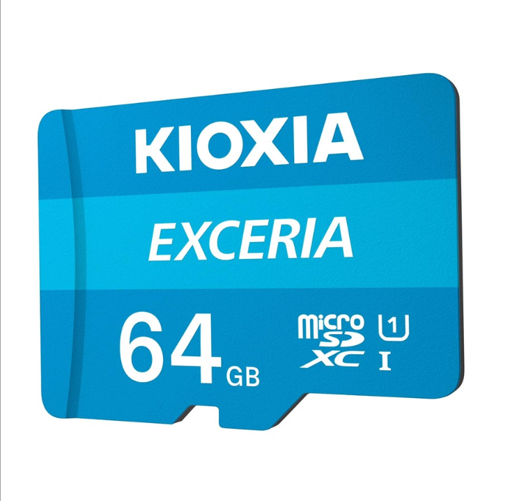 Kioxia EXERCIA MicroSDXC/SDXC - 64GB