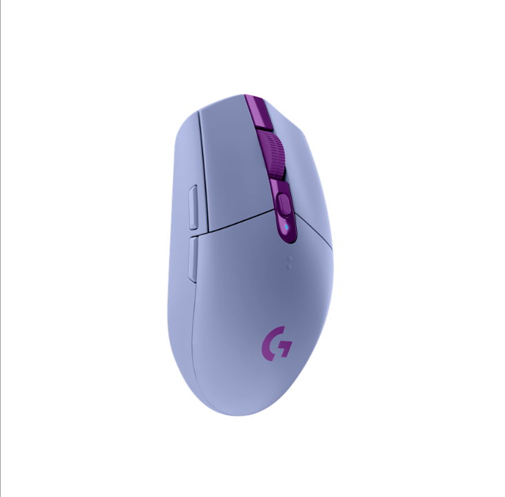 Logitech G305 LIGHTSPEED - Lilac - Gaming mouse - Optic - 6 buttons - Purple with RGB