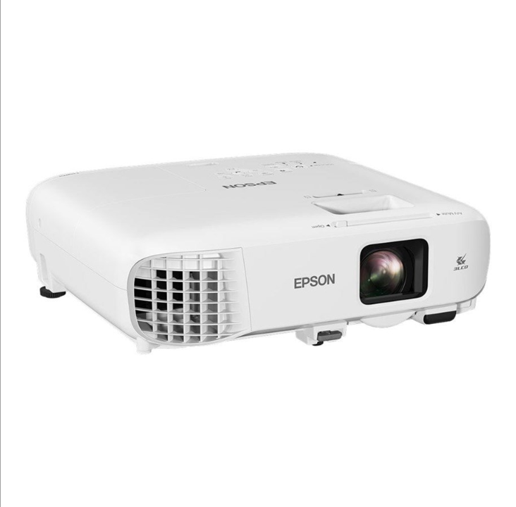 جهاز عرض Epson EB-E20 - جهاز عرض 3LCD - محمول - 1024 × 768 - 0 لومن ANSI