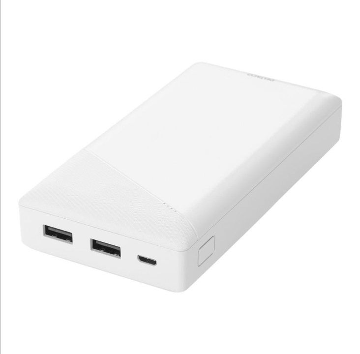 Deltaco power bank 20 000 mAh 2x USB-A short cir PowerBank - 20000 mAh