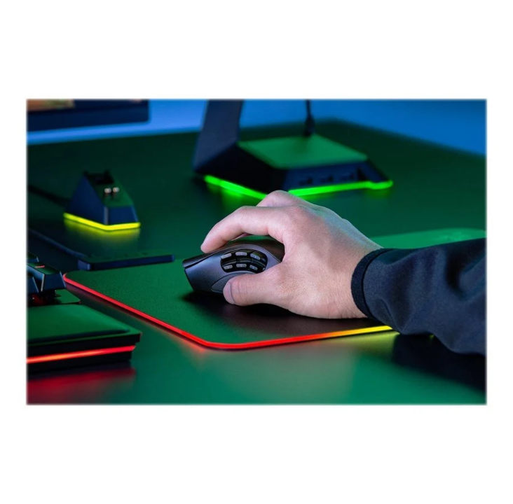 Razer Naga Pro - Mouse - Optic - 20 buttons - Green