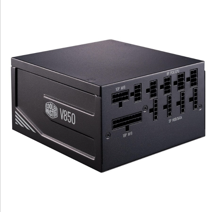 Cooler Master V 系列 V850 Gold - V2 电源 - 850 瓦 - 135 毫米 - 80 Plus 金牌证书