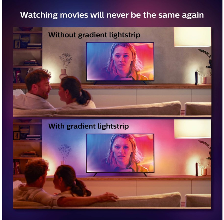 Philips Hue Play Gradient Lightstrip TV 65"