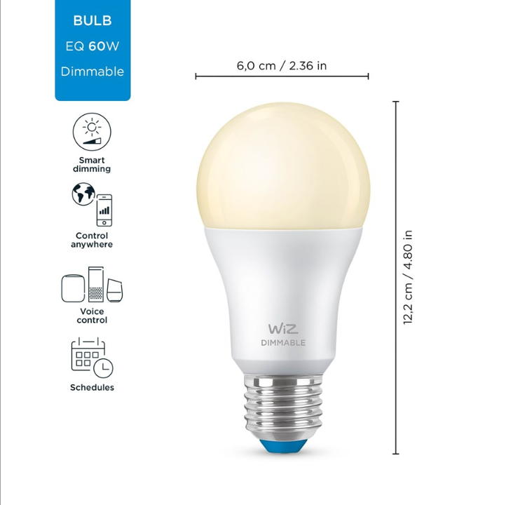 WiZ Standard E27 light source