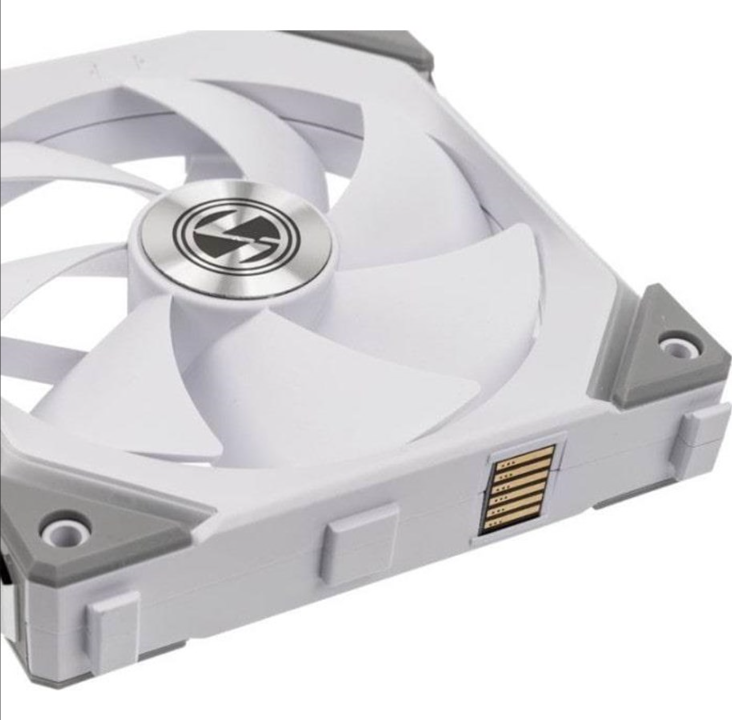 Lian Li UNI FAN SL120 (3-pack) - Chassis fan - 120mm - White - 31 dBA