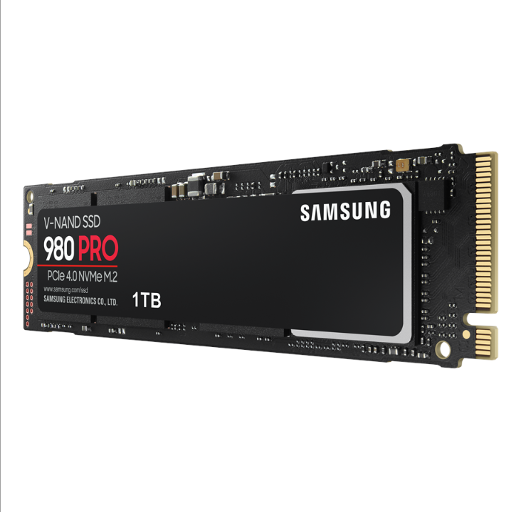 Samsung 980 Pro SSD - 1TB - Without heat spreader - M.2 2280 - PCIe 4.0