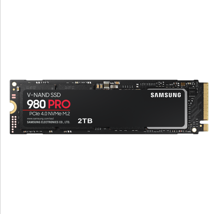 Samsung 980 Pro SSD - 2 تيرابايت - بدون موزع للحرارة - M.2 2280 - PCIe 4.0