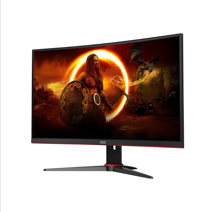 24" AOC 1920x1080 - 165Hz - VA - Curved - 1 ms - Screen