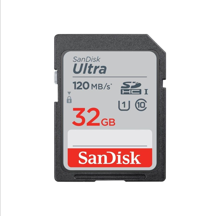 SanDisk Ultra SD - 120MB/s - 32GB