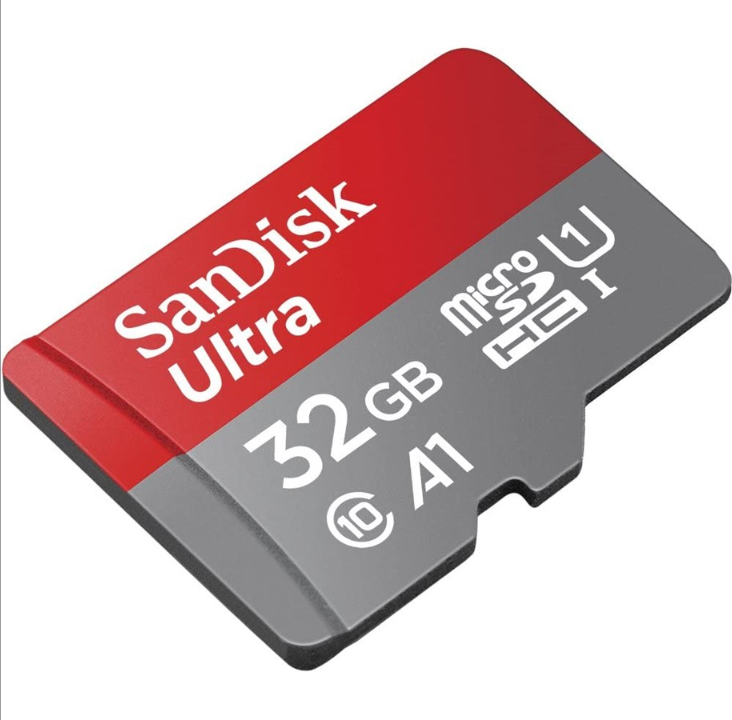 SanDisk Ultra microSD/SD - 120MB/s - 32GB