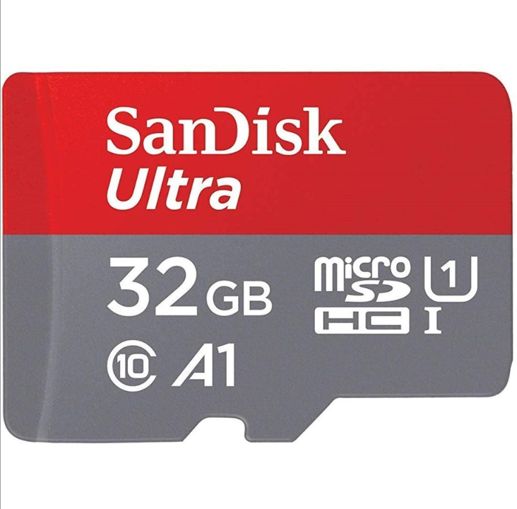 SanDisk Ultra microSD/SD - 120MB/s - 32GB