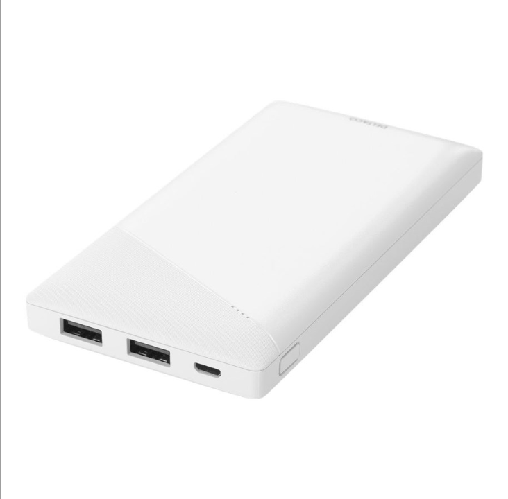 Deltaco Power bank 10.000 mAh.2xUSB-A.Micro USB.sfty featu PowerBank - 10000 mAh