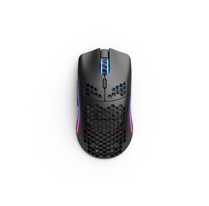 Glorious Model O Wireless - Matte Black - Gaming mouse - Optic - 6 buttons - Black with RGB light